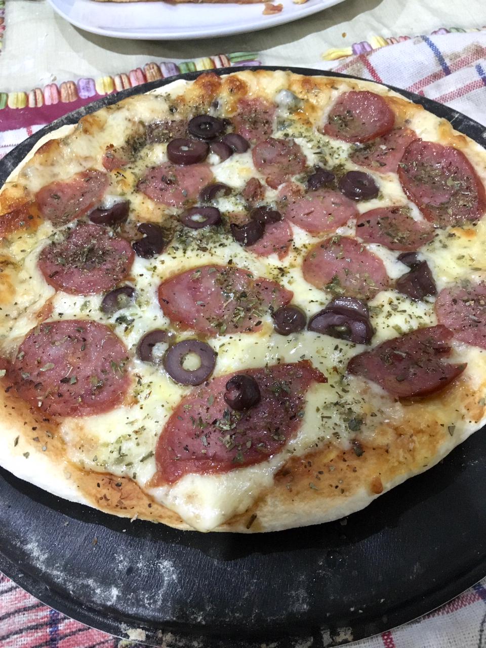 pizza de calabresa